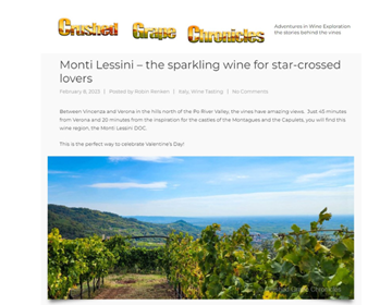 Monti Lessini – the sparkling wine for star-crossed lovers | Crushed Grape Chronicles