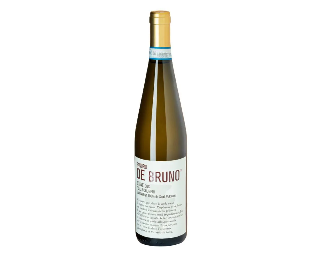 SOAVE COLLI SCALIGERI DOC | GARGANEGA 100% DA SUOLI VULCANICI | SANDRO DE BRUNO